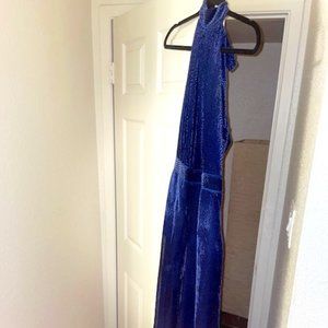 Elevenses Jumpsuit/Romper Blue Velvet (Size 2)